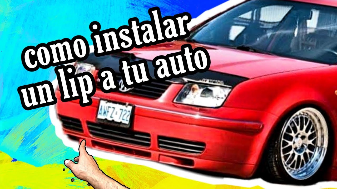 Como instalar un lip a tu Auto 🍀❓ para vw jetta ⚠️ autos usados