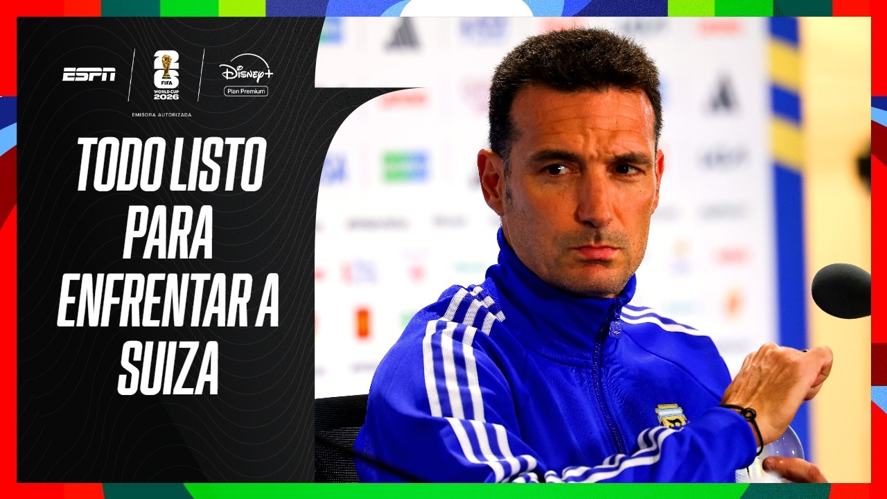 ¿EQUIPO QUE GANA NO SE TOCA? LAS NOVEDADES DE ARGENTINA A HORAS DE ENFRENTAR A SUIZA | ESPN MUNDIAL