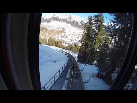 Iltiosbahn (DUI, Bergfahrt), Unterwasser