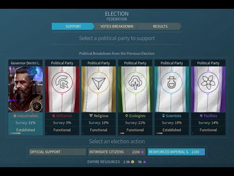 S10 E23 Re Awakening Lets Play Endless Space 2 JC Proton United Empire Endless Difficulty