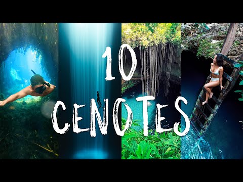 The TOP ten BEST CENOTES near Tulum