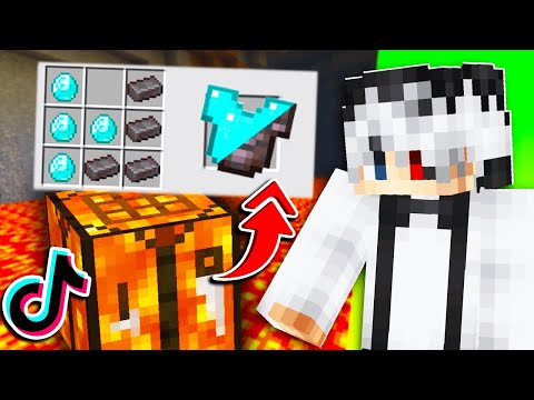 Am Testat CELE MAI FAKE TIK-TOK-URI cu Minecraft! *pe bune sau vrajeala?*