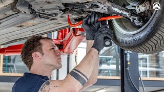 HOW TO INSPECT STEERING AND SUSPENSION PARTS?