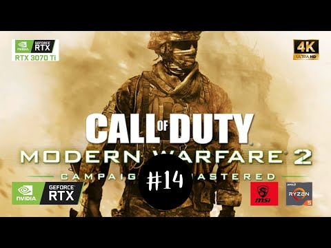 CALL OF DUTY MODERN WARFARE 2 REMASTERED Gameplay Walkthrough [Part 14] Campaign FULL GAME 4K 60FPS