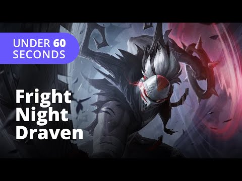 Fright Night Draven Skin (60 Seconds) - League of Legends