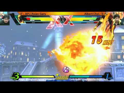 APL|Asian Gary vs Albert Choi - UMvC3 Singles - Magic Stronghold Fighters' Open 2