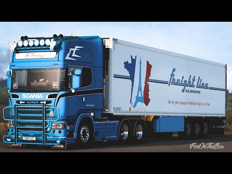 ETS2 1.42 Scania 6-Series DC13 I6 Stock Sound Mod | Euro Truck Simulator 2 Mod