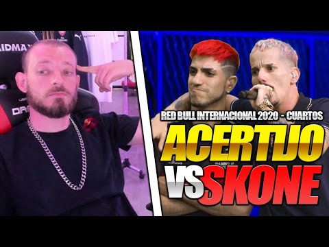 DTOKE REACCIONA A SKONE vs ACERTIJO - Cuartos | Red Bull Internacional 2020
