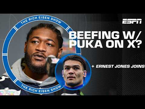 Ernest Jones IV speaks on his social media interaction with Puka Nacua | The Rich Eisen Show