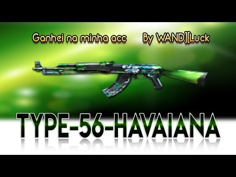 GANHEI TYPE-56- HAVAIANA  ( Entre os 30 primeiros )