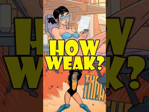 Why Is Invincible's Daughter Weak? #invincible #comics #shorts