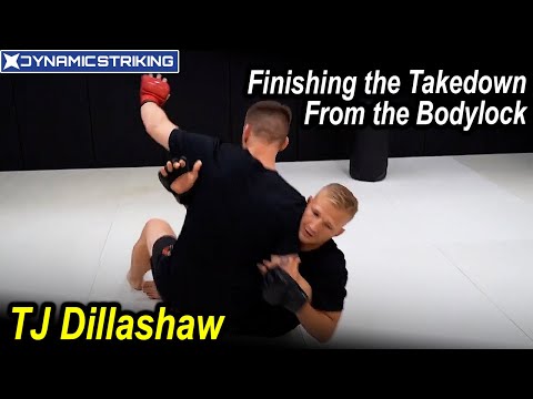 Finishing the Takedown From the Bodylock by TJ Dillashaw