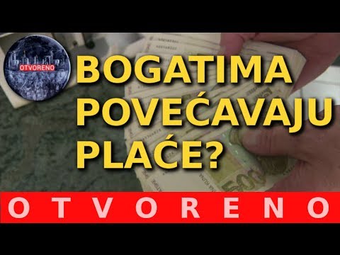OTVORENO - Bogatima povećavaju plaće? (27.9.2018)