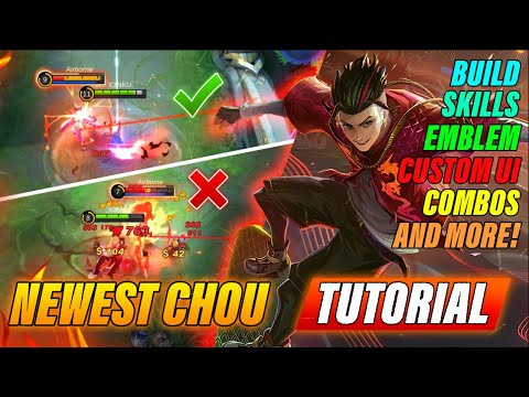 LEARN HOW TO USE CHOU IN 12 MIN! Chou NEW TUTORIAL | GUIDE | TIPS AND TRICKS | MLBB
