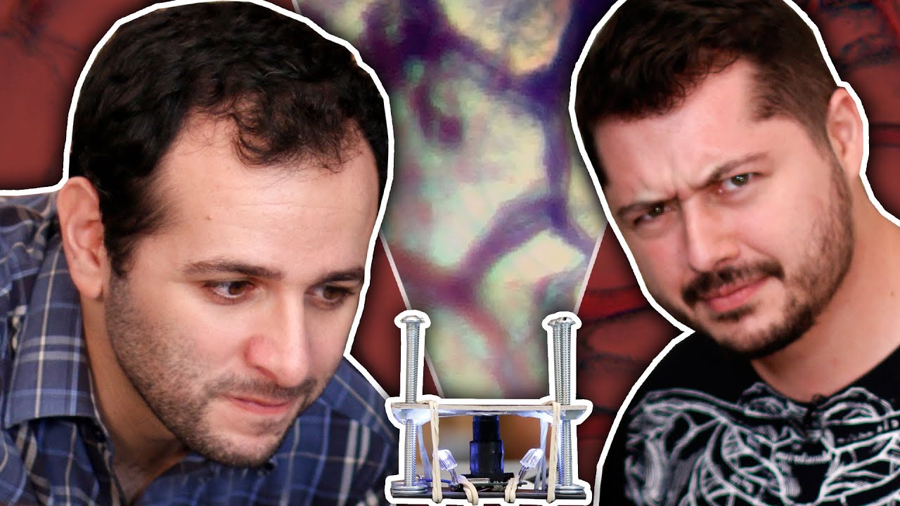 MICROSCÓPIO caseiro com webcam ft. ÁTILA IAMARINO NERDOLOGIA 🔵Manual do Mundo