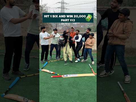 Win 20k Cash For 1 Six | Smash For Cash Cricket Challenge 😱 #shorts #cricketvideos