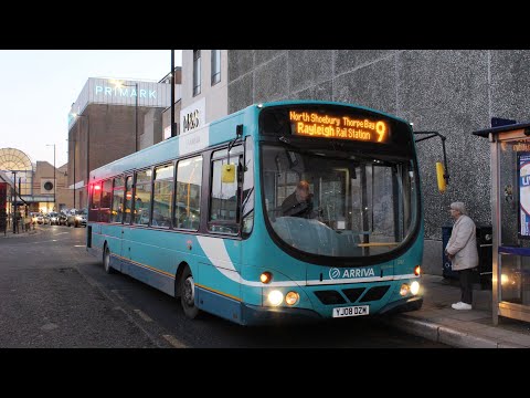 Voith Panic Attack! Arriva Southend VDL SB200 Wright Pulsar Urban YJ08 DZM 3761