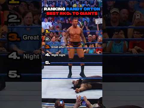 Ranking Randy Orton Best RKOs to GIANTS