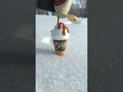 Never let them know your next move! #satisfying #snow #asmr #winter #nature #holidayswithshorts