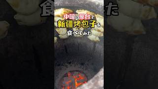 【新疆焼き肉まん】中国の屋台で烤包子を食べてみた！#中国屋台  #東莞 #ミートパイ