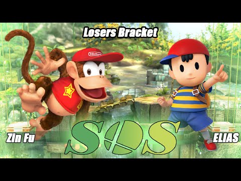 SOS Wii U Singles - [Losers] Zin Fu vs ELIAS