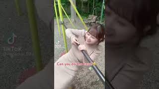 逆上がり昔はできたのに😭 Can you do the bars?