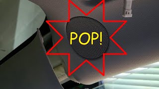Fixing 2021 Tesla Model 3 A-Pillar Speaker Popping Sound