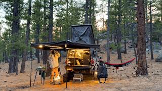 A Quiet Night Alone in Holcomb Valley | Big Bear Solo Camp