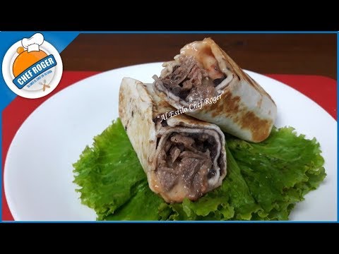 Burritos de carne, burritos de camaron, burritos vegetariano y mas burritos | Chef Roger