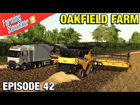 HARVEST TIME! Farming Simulator 19 Timelapse - Oakfield Farm Seasons FS19 Episode 42
