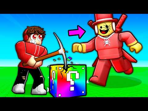 ROBLOX BREAK A LUCKY BLOCK!