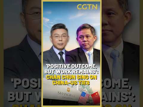 'Positive outcome, but work remains': Chan Chun Sing on China-US ties