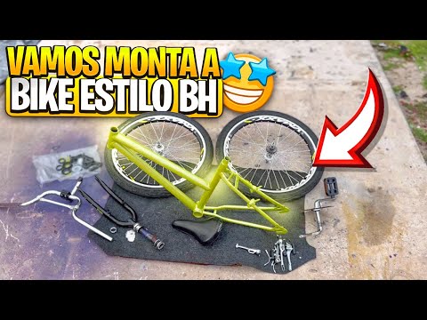 I'M GOING TO ASSEMBLE ALL THE NEW PARTS FOR THE BH STYLE 24-INCH BIKE 🤩🚀 / BH POTY BIKE PROJECT