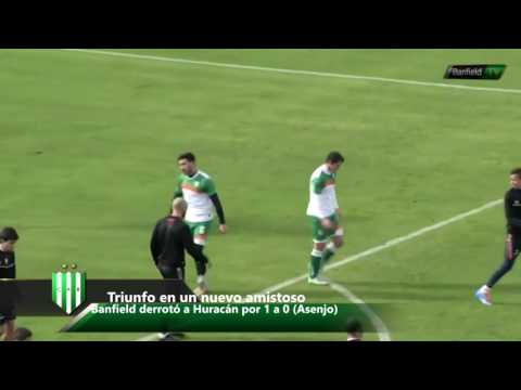 Amistoso: Huracán 0 - Banfield 1 (Asenjo)