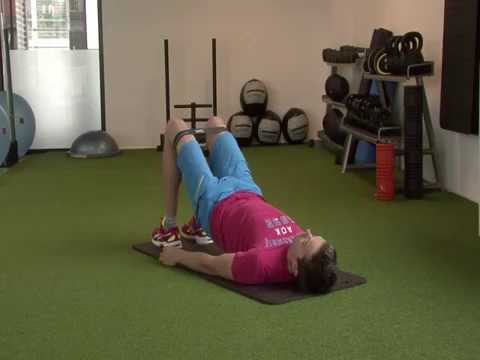 Video thumbnail: Core Stability: Hip Abduction met miniband