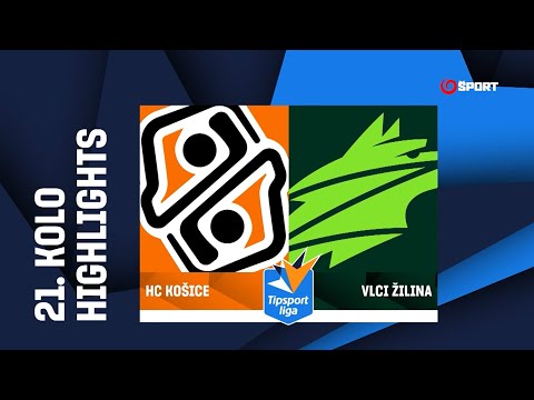 21. kolo: HC Košice – Vlci Žilina 4:2 (1:1, 2:0, 1:1)