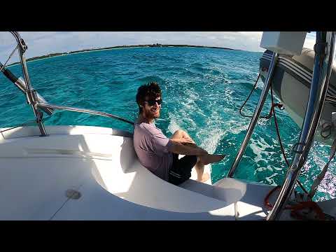 Sixten underway on the sugar scoop