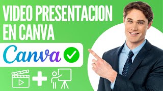 Como hacer video presentación en Canva (Facil y Rapido 2024)