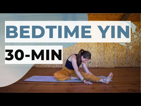 Yin Yoga Bedtime Stretch || Full-Body Deep Stretch Before Bed to Unwind || Yin Yoga Class 30-min