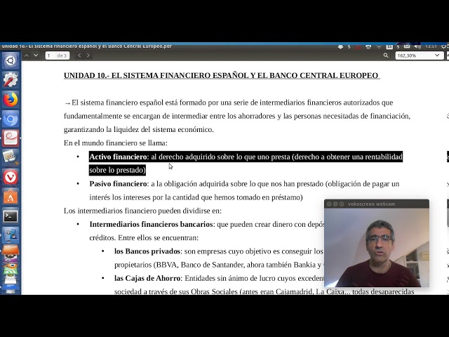 Vídeo relacionado con Sistema financiero español 1987-1997