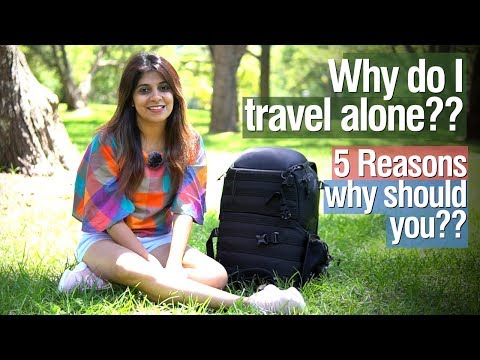 なぜ一人旅をするのか？  Niharikaによる自己改善＆人格開発のヒント (Why do I travel alone?  Self Improvement & Personality Development tips by  Niharika)