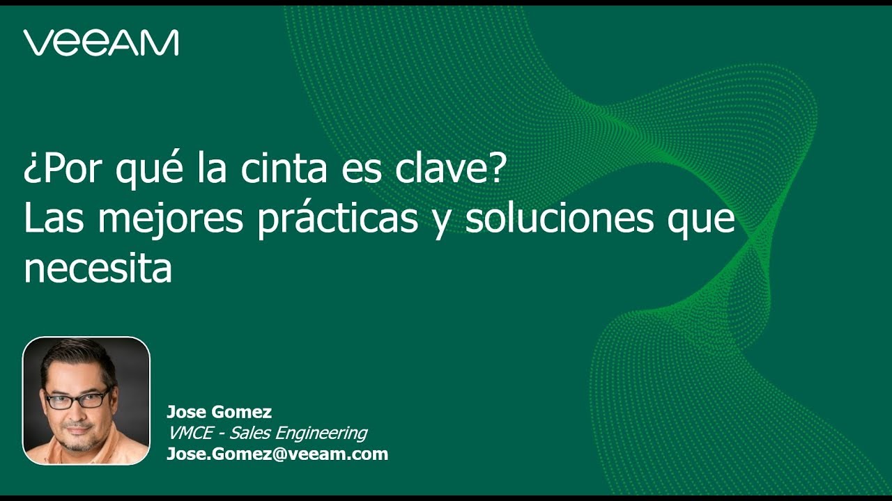 ¿Por qué la cinta es clave? Las mejores prácticas y soluciones que usted necesita video