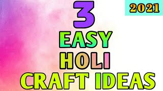 Diy Holi Craft Ideas / Holi Fun craft / Holi Speci