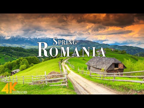 Spring Romania 4K Ultra HD • Stunning Footage Romania, Scenic Relaxation Film with Calming Music.