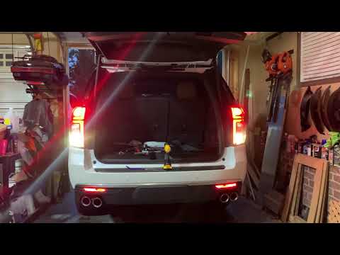 21 Tahoe LED taillight bulb swap