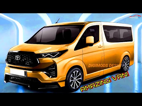 New Generation 2024 TOYOTA HiAce - The Most Popular VAN!