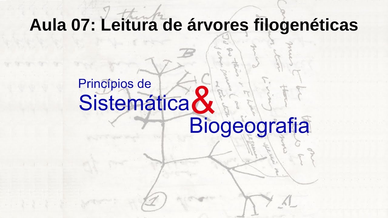 Aula 07: Leitura de árvores filogenéticas