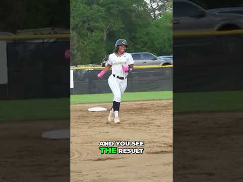 Conroe's Aaliyah Haynes went yard and flashed the glove