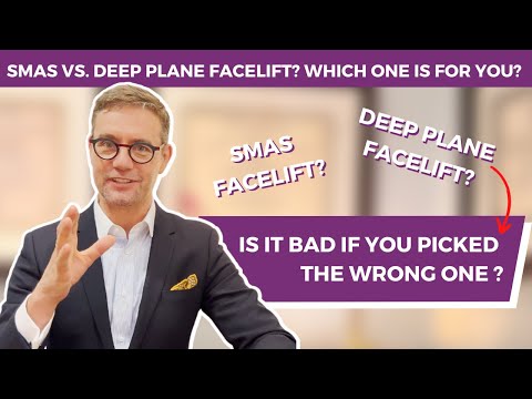 SMAS FACELIFT VS. DEEP PLANE FACELIFT | PLASTIC SURGEON EXPLAINS  WHICH ONE IS RIGHT FOR YOU
