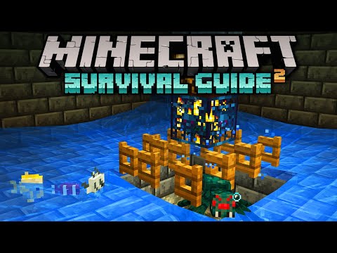 Triple Cave Spider Spawner XP Farm! ▫ Minecraft Survival Guide (1.18 Tutorial Let's Play) [S2 Ep.25]